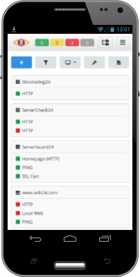 ServerGuard24 Android App