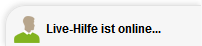 Sofort Antworten auf Ihre Fragen - mit dem Live Support
