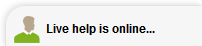 Immediate answers to your questions - with our Live Support